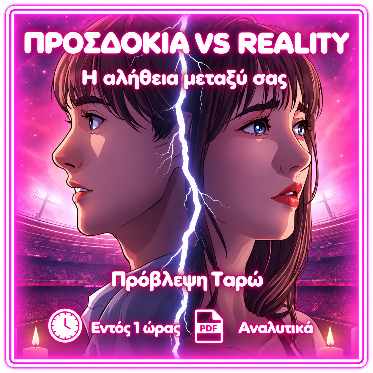 Προσδοκία Vs reality